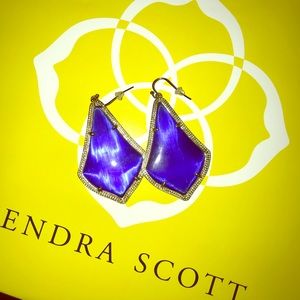Kendra Scott Alexandra gold earrings